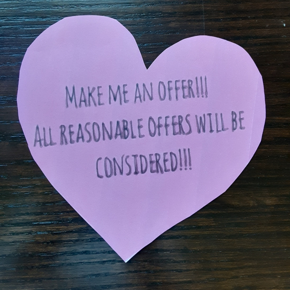 All offers considered